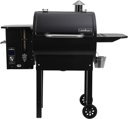 Smokepro DLX Pellet Grill W/New PID Gen 2 Digital Controller - Black